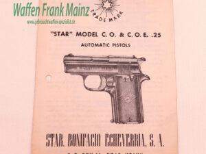 Star - Spanien Bedienungsanleitung Mod. C.O.