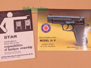 Star - Spanien Bedienungsanleitung Mod. 31 P