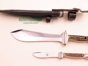 Puma - Solingen Waidbesteck m. nummerngleichem Nicker, mit Scheide (#3588)