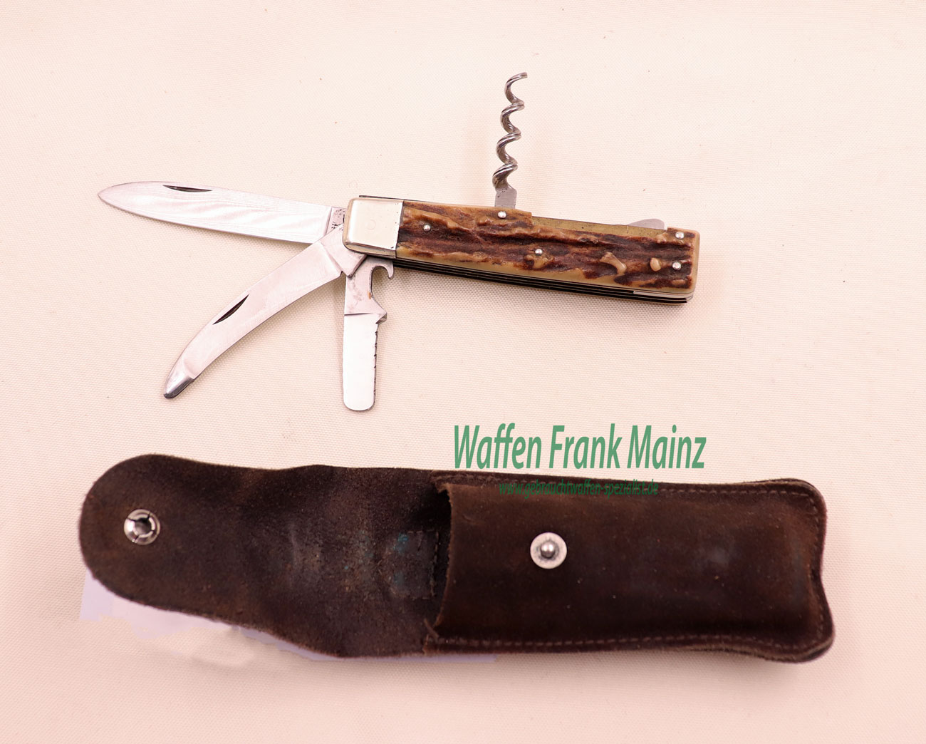 Zwillingswerke Henckels 4-teilig mit Gürteltasche