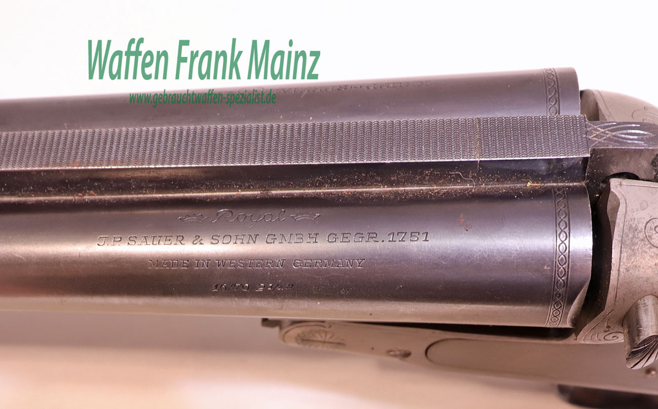 Sauer u. Sohn/Eckernförde Royal(weißfertig)/Seitenschloß 16/70 – Bild 5