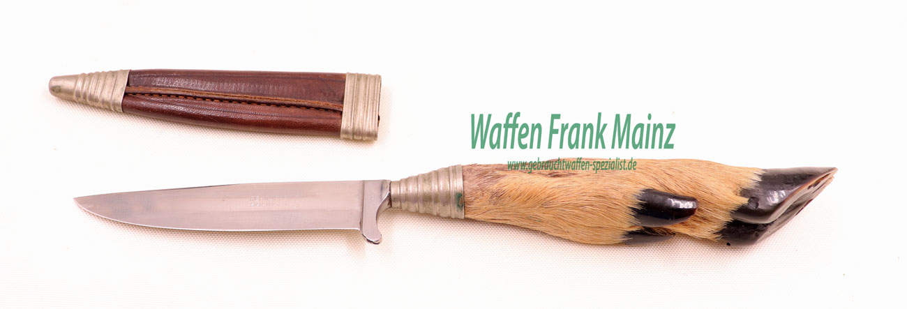 Solinger Herstellung Rehwappen Jagdnicker mit Steckscheide – Bild 2