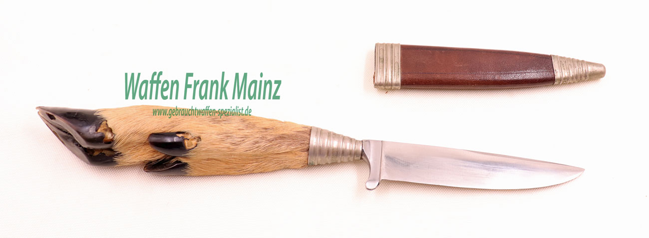 Solinger Herstellung Rehwappen Jagdnicker mit Steckscheide – Bild 3