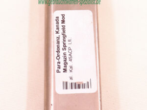 Para-Ordonanz, Kanada Magazin Springfield Mod. P14 .45 Auto/ACP