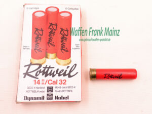 Rottweil Schrotpatronen .32/63 (14mm)