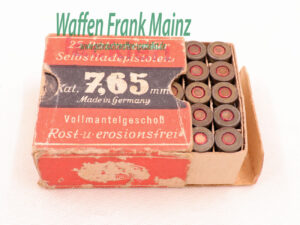 DWM, Berlin Pistolenmunition 7,65mm Browning/.32 ACP