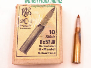 RWS (WZd.Fa.Rottweil) Büchsenpatronen 8x57JR