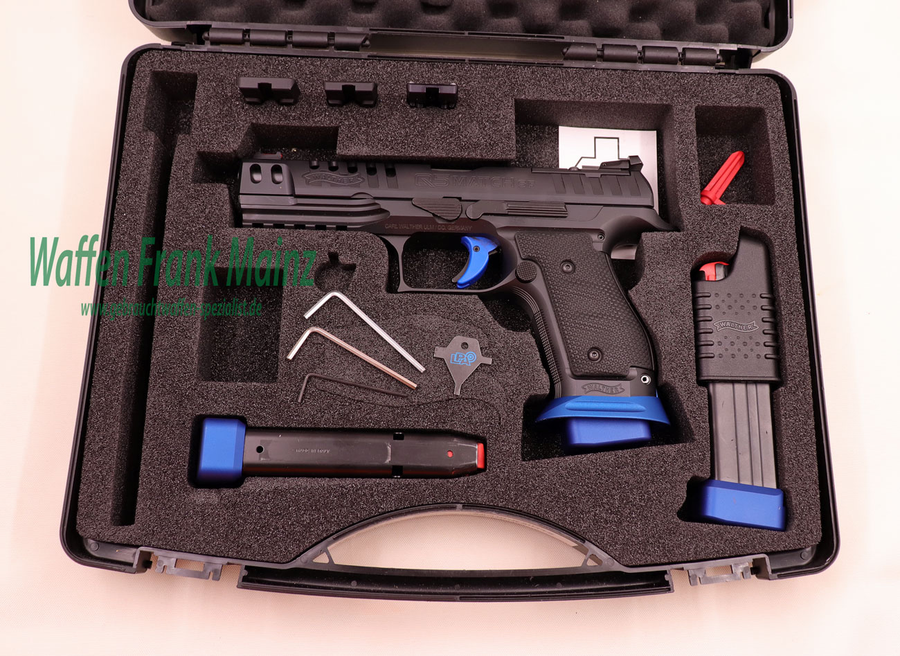 Walther - Ulm Q5 Match Champions SF 9mm Luger – Bild 3