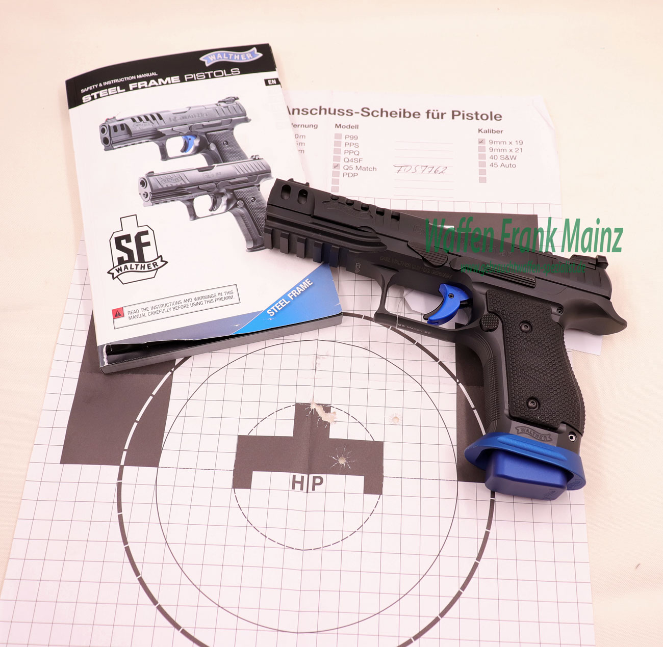Walther - Ulm Q5 Match Champions SF 9mm Luger – Bild 5
