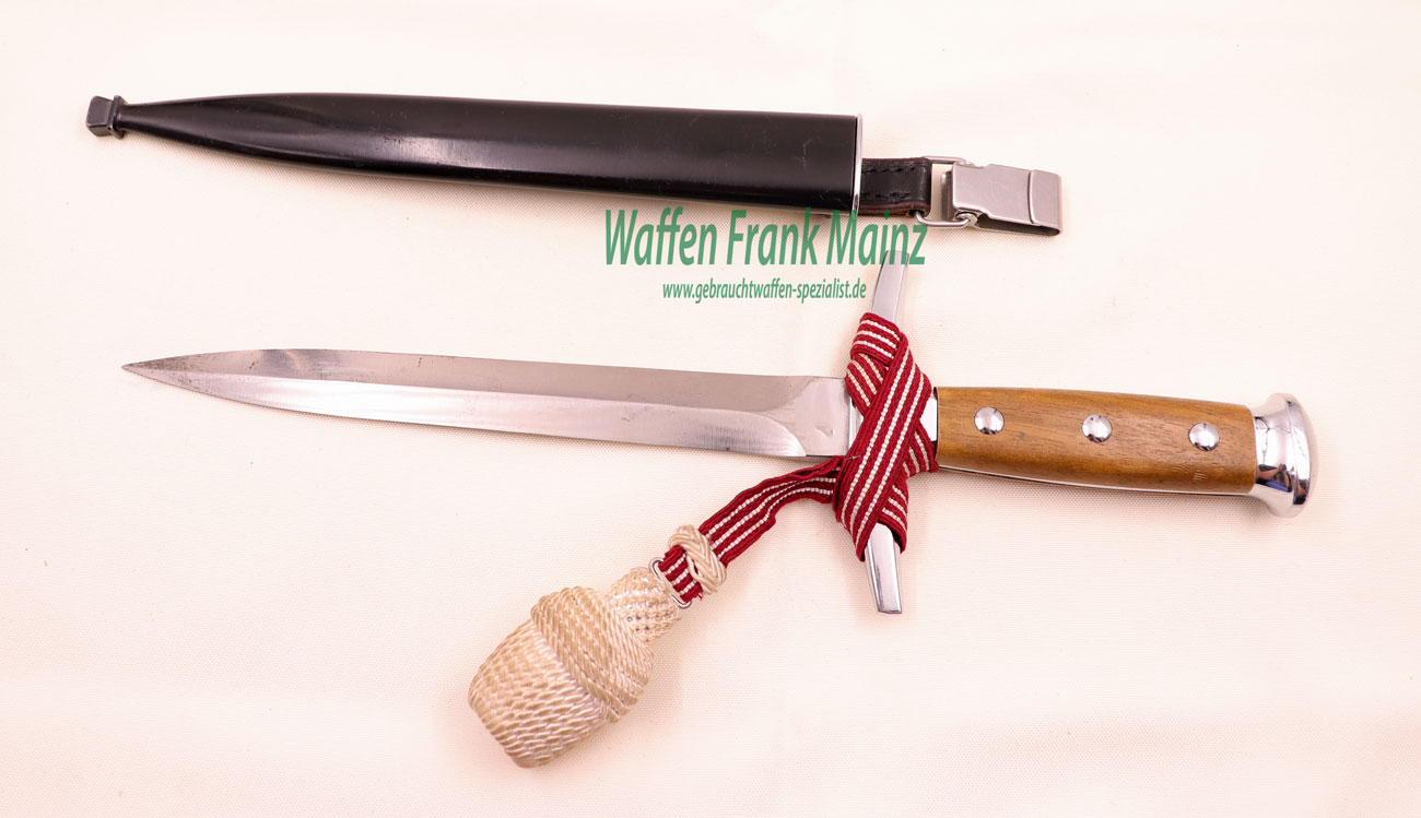 Elsener / Schweiz Offiziersdolch M/43 mit Portepee – Bild 2