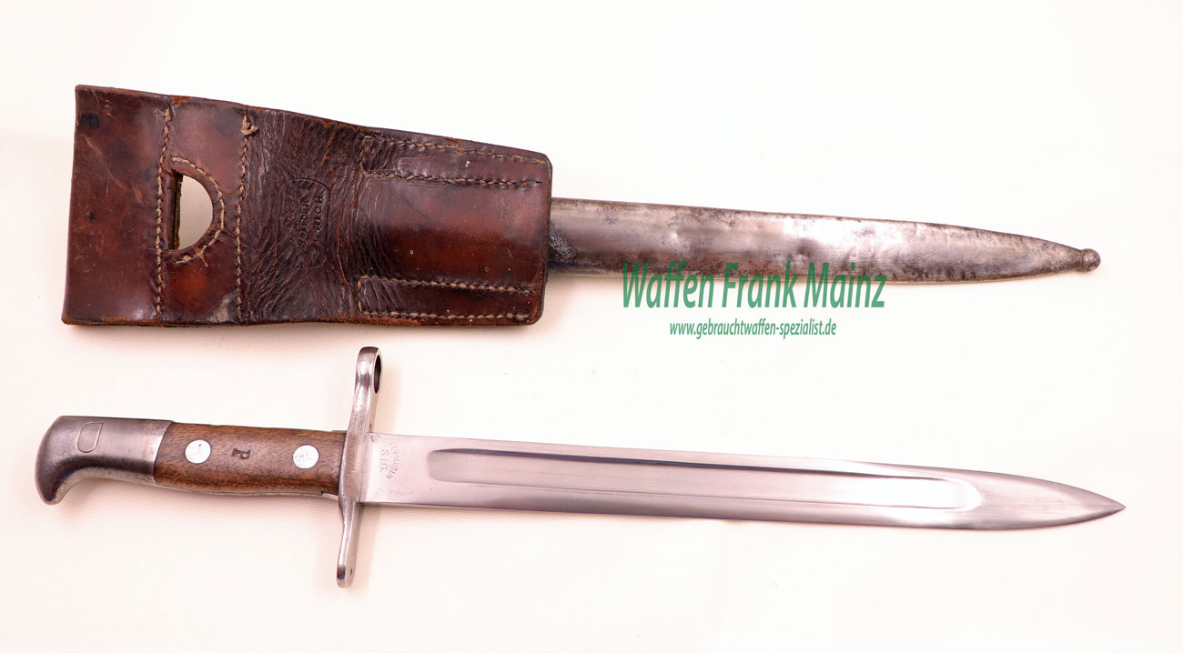 SIG / Schweiz Bajonett für Gewehr 1911 Typ 1918 – Bild 3