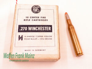 RWS (WZd.Fa.Rottweil) Büchsenpatronen .270Winchester