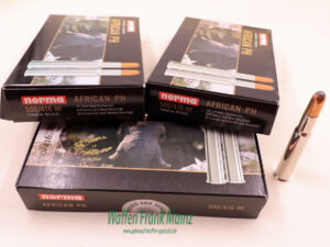 Norma 22 Patronen ''African PH'' .500/.416N.E. 3 1/4''