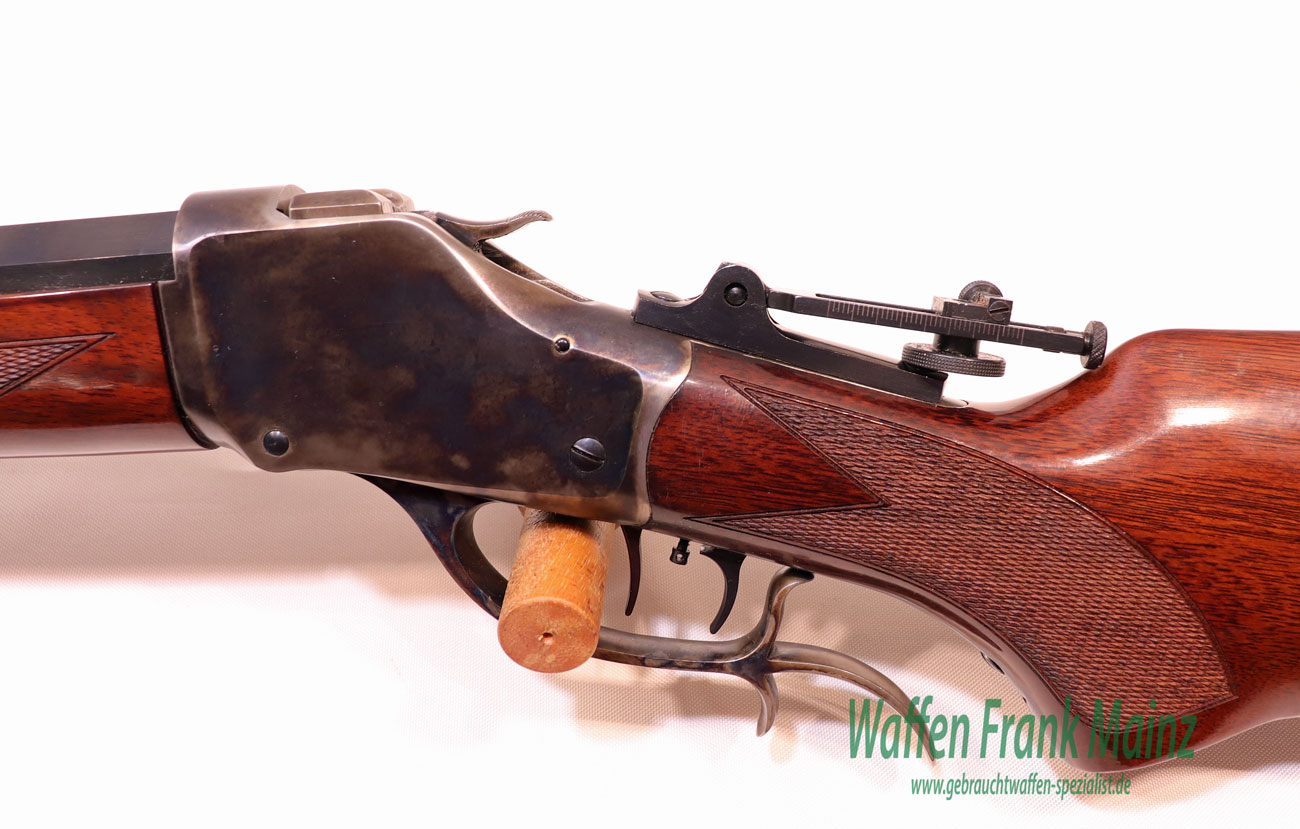 Hege - Uberti - Italien 1885 Single Shot Long Range .45-90WM – Bild 3