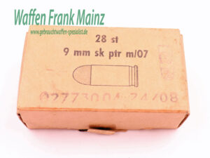 Schwedisch, unbekannt Kurzwaffenmunition 9mm Browning lang