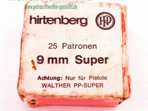 Hirtenberger / Österreich Pistolenmunition 9x18 Ultra