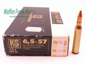 RWS (WZd.Fa.Rottweil) Büchsenpatronen - Anbruch 6,5x57