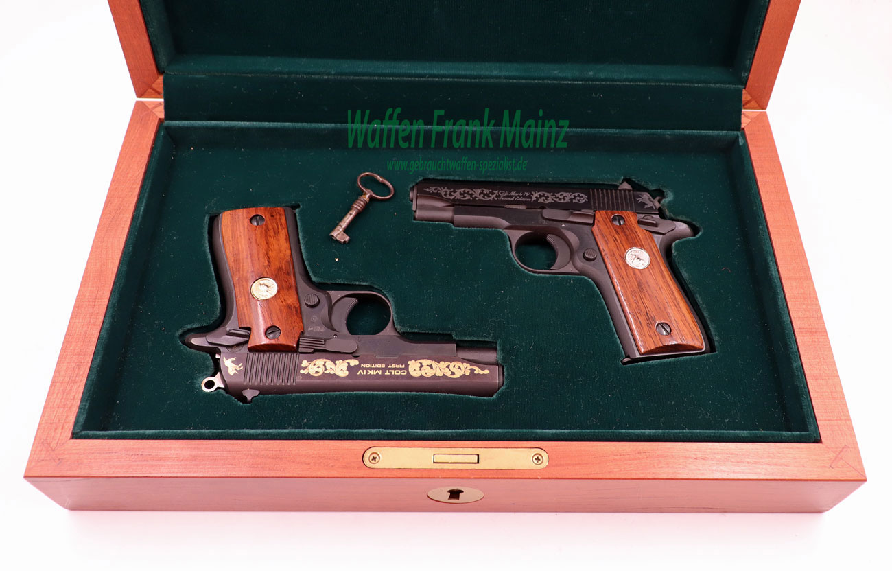 Colt - USA Pistolenpaar 9mm Browning kurz/.380 ACP – Bild 2