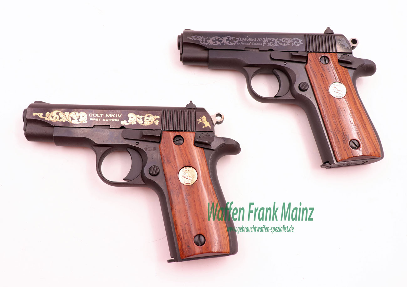 Colt - USA Pistolenpaar 9mm Browning kurz/.380 ACP – Bild 4