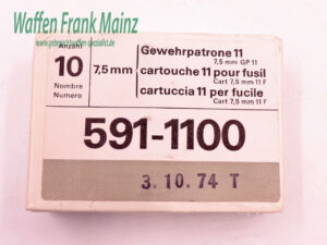 Waffen-&Munitionswerke Thun CH Vollmantel 7,5x55