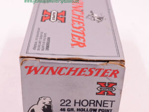 Winchester - USA 46gr Hollow Point .22 Hornet