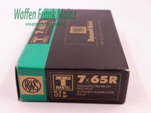 RWS (WZd.Fa.Rottweil) 11,2g Teilmantel 7x65R