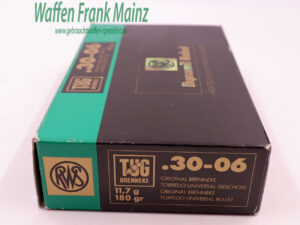 RWS (WZd.Fa.Rottweil) 11,7g TUG/Uni classic .30-06 Spring.