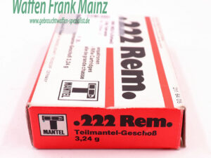 RWS (WZd.Fa.Rottweil) 3,24g Teilmantel .222 Rem.