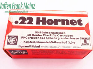 RWS (WZd.Fa.Rottweil) 3,0g Teilmantel .22 Hornet