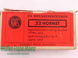 RWS (WZd.Fa.Rottweil) 3,0g Teilmantel .22 Hornet